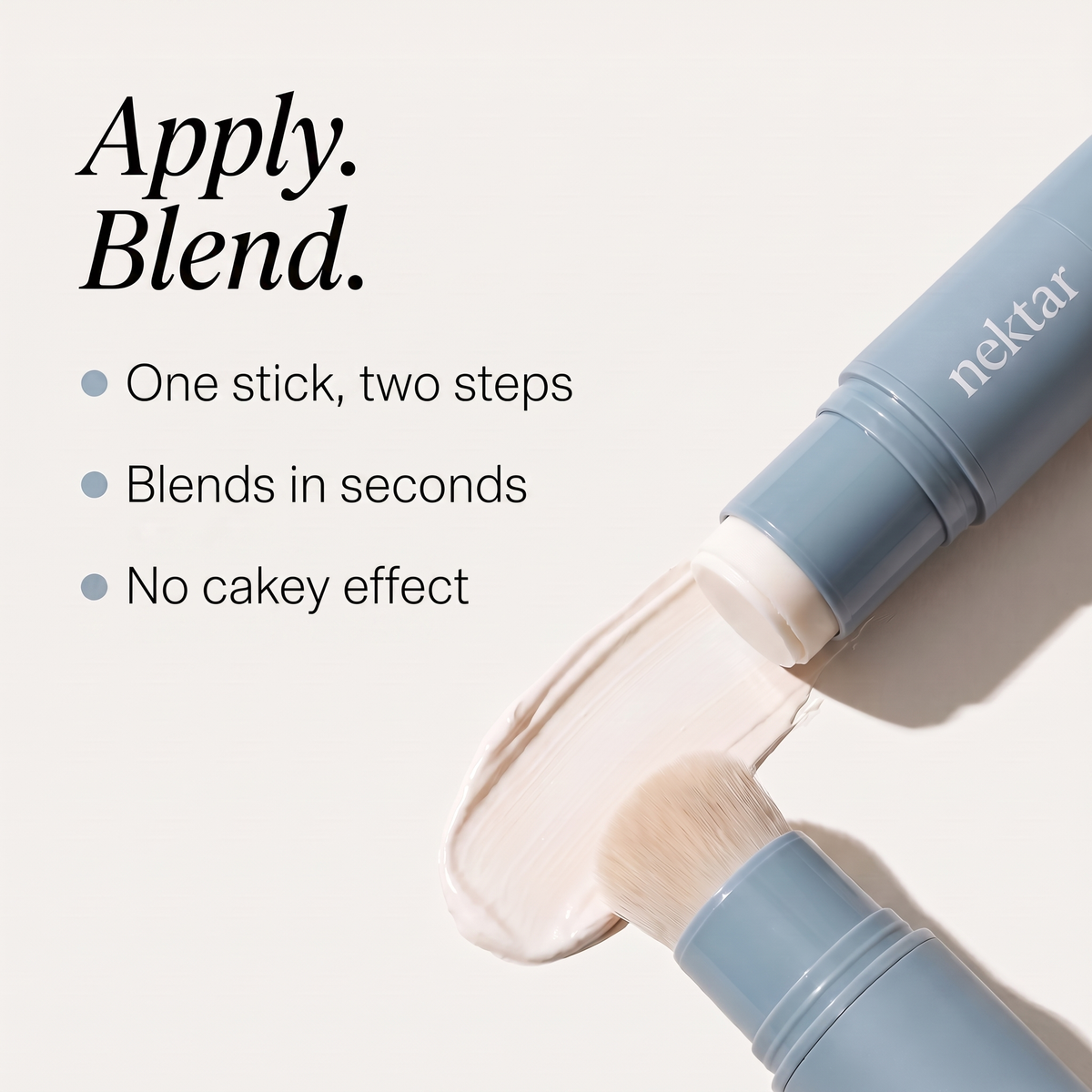 Color-Adapting Foundation Stick